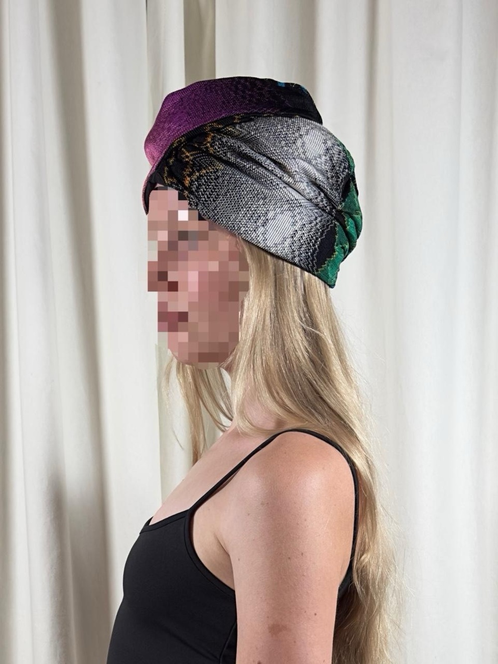 Missoni Chevron Turban Hat - Picture 3 of 8